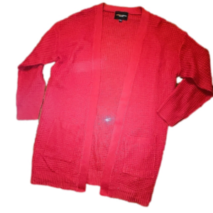 Ambiance Apparel Cardigan Sweater Red - Large